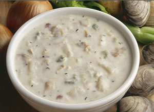 Clam Chowder or Seafood Bisque