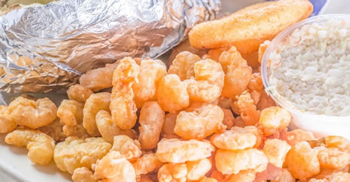 Fried Popcorn Shrimp