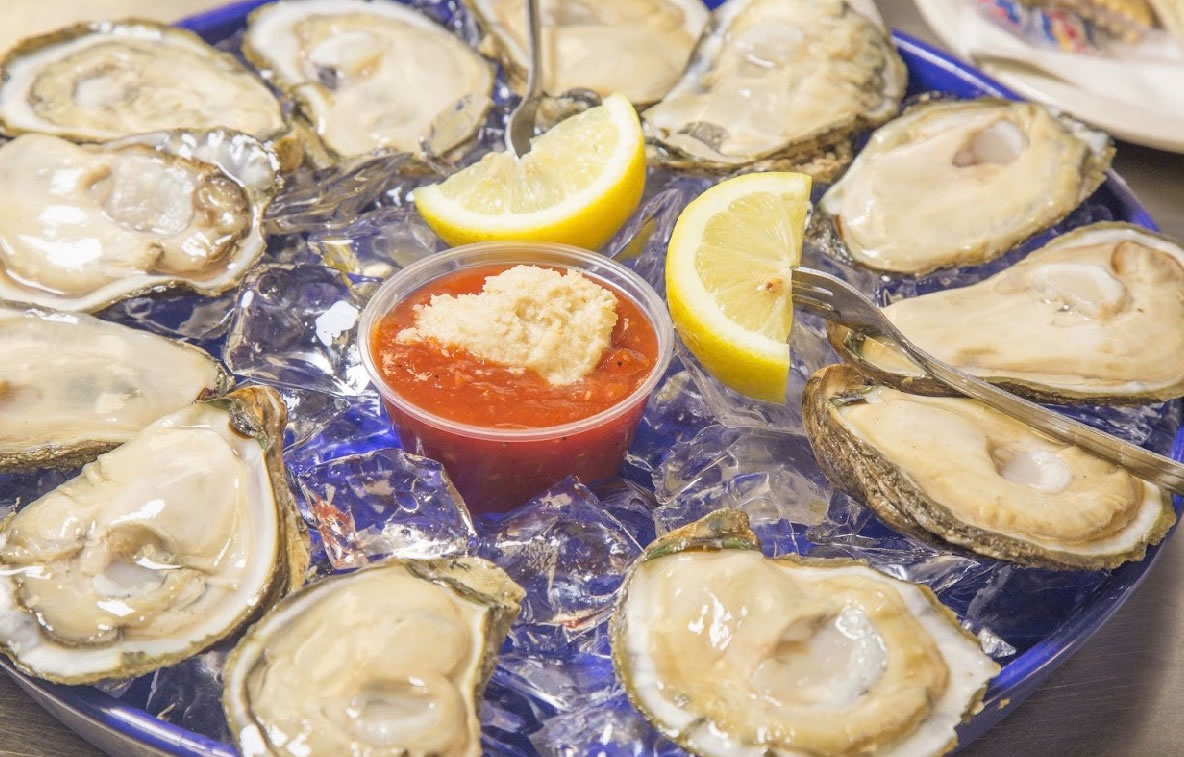 Oyster On the Half Shell Raw